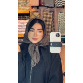 مینی اسکارف نخی چاپی، لومیکا ،خالدار