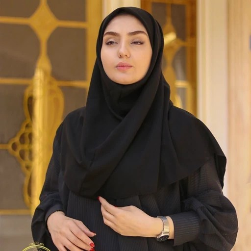 مقنعه کرپ بروجرد ، سایز 90و100