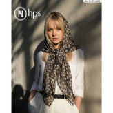 روسری حریر گارزا چاپی ، hps