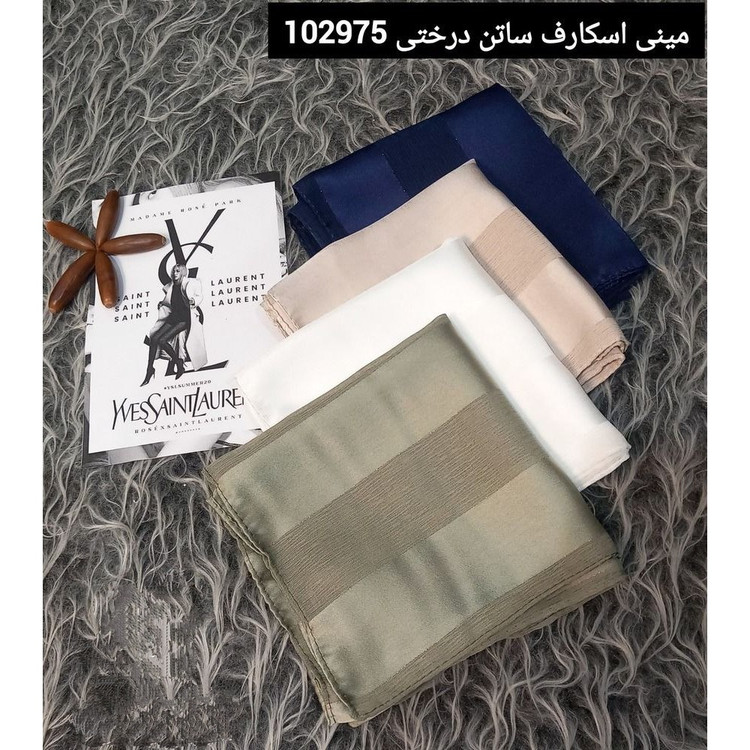 مینی اسکارف ساتن درختی