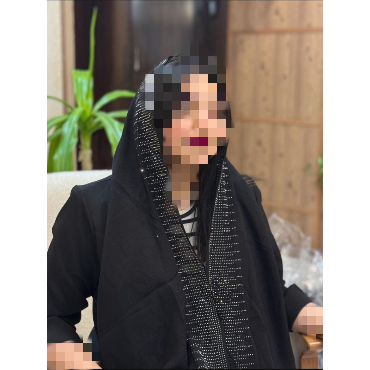 شال مشکی وال اسلپ