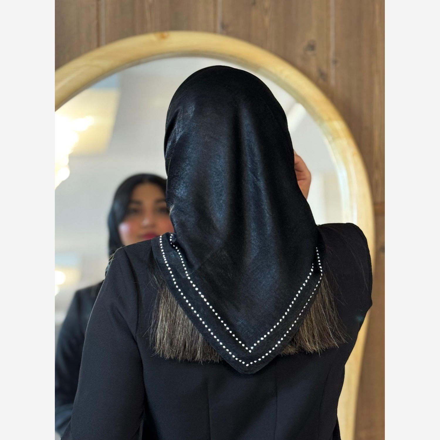 مینی اسکارف خط نگین دار ، کوپرا