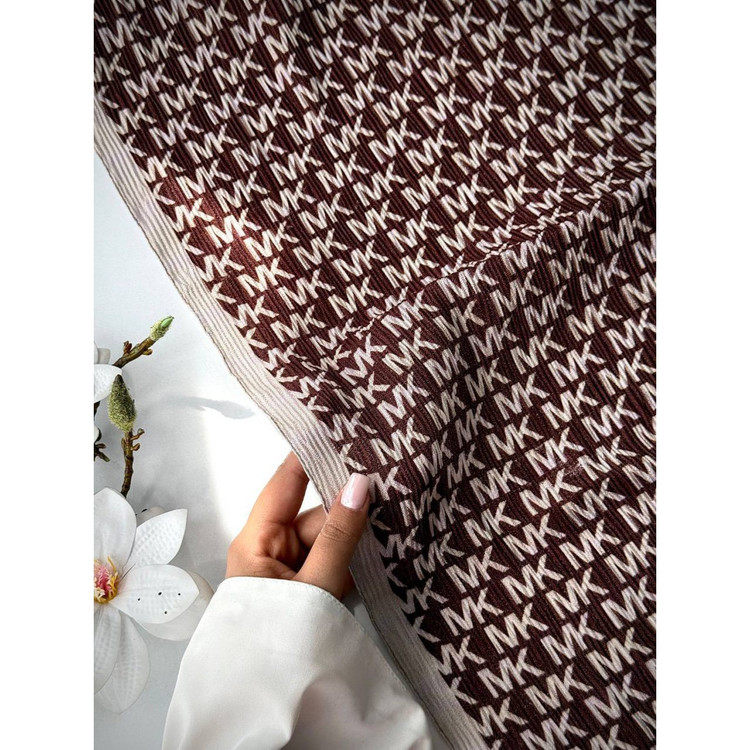 شال پلیسه طرح MK