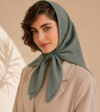 روسری نخی ساده