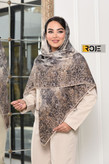 روسری سوپر نخ شانتون دور دوخت