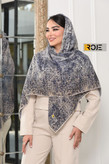 روسری سوپر نخ شانتون دور دوخت